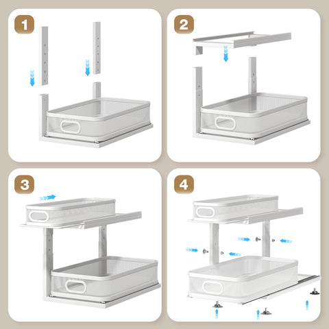 Corbyles easy-assembly design lets you set up quickly.