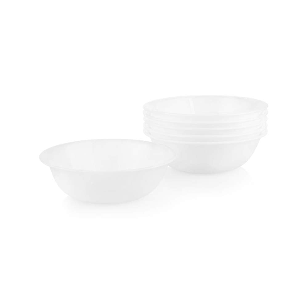 Corelle bowls are lightweight, easy to handle, and store compactly.