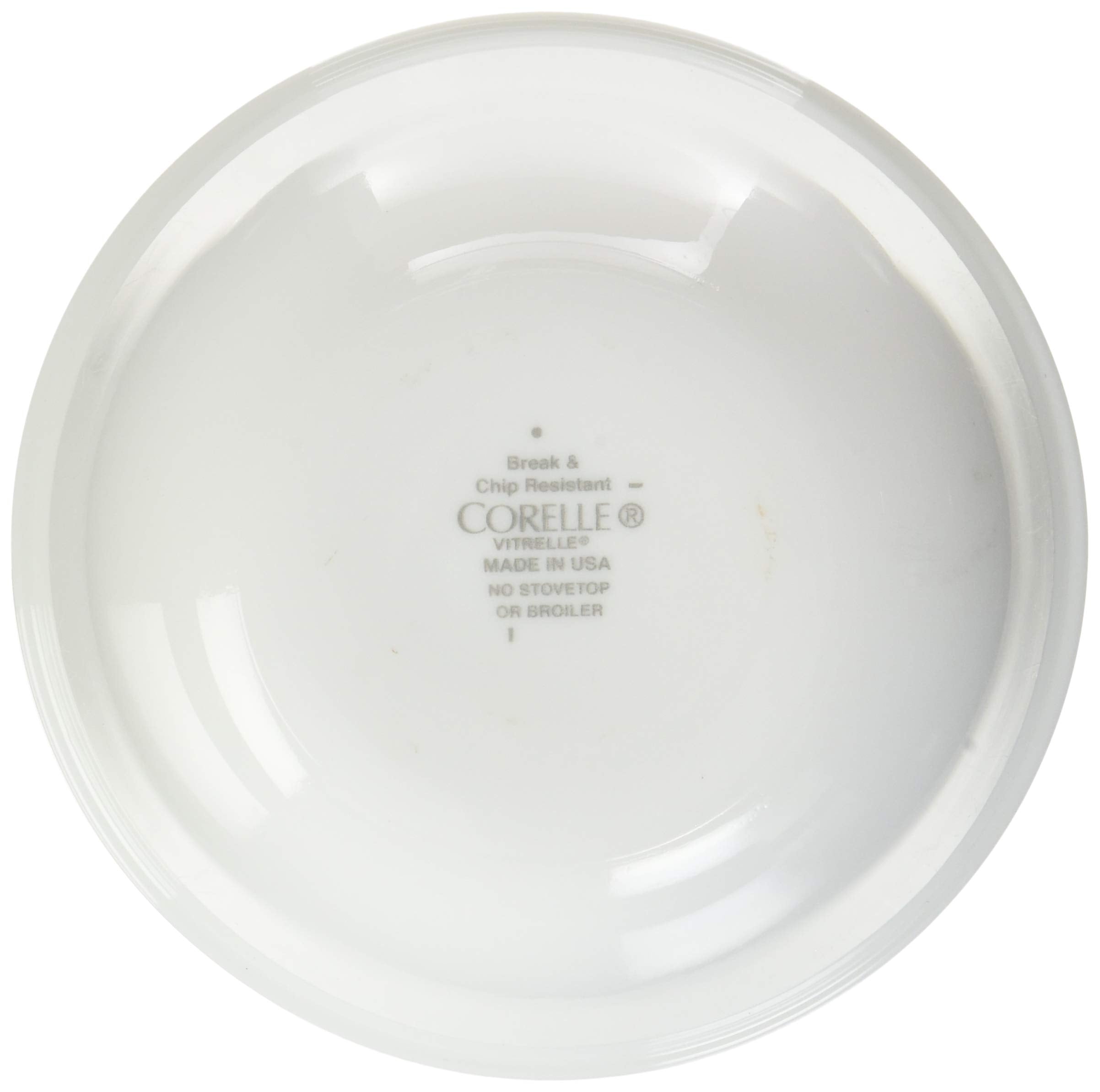 Corelle Coordinates White Winter Frost bowls stacked, microwave-safe and space-saving.