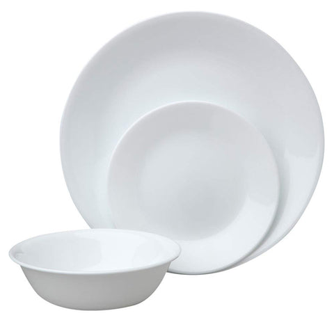 Corelle Vitrelle glass technology highlights break and scratch resistance.