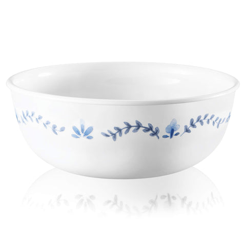 Corelle Portofino pattern detail resembling tile work for a seaside table setting.