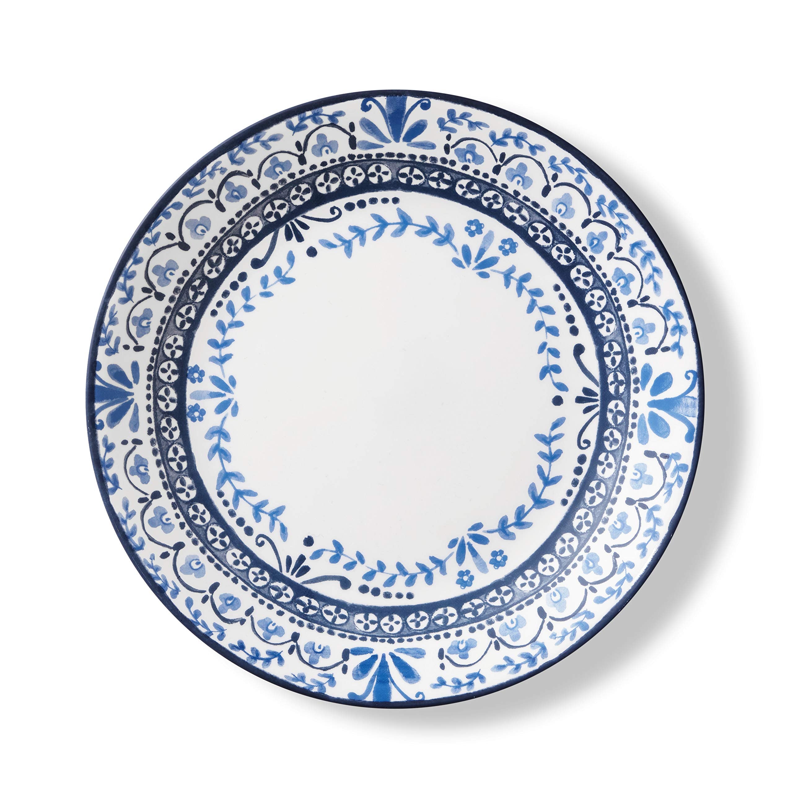 Corelle Portofino stackable dishware saves space for storage.