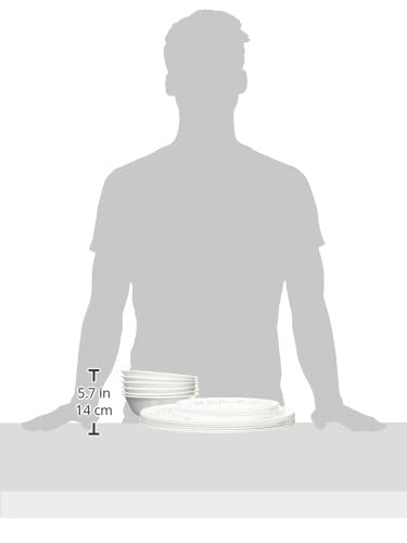 Corelle Vitrelle appetizer plates showing compact design for easy stacking