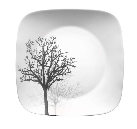 Corelle Vitrelle Timber Shadows compact stackability saves cabinet space