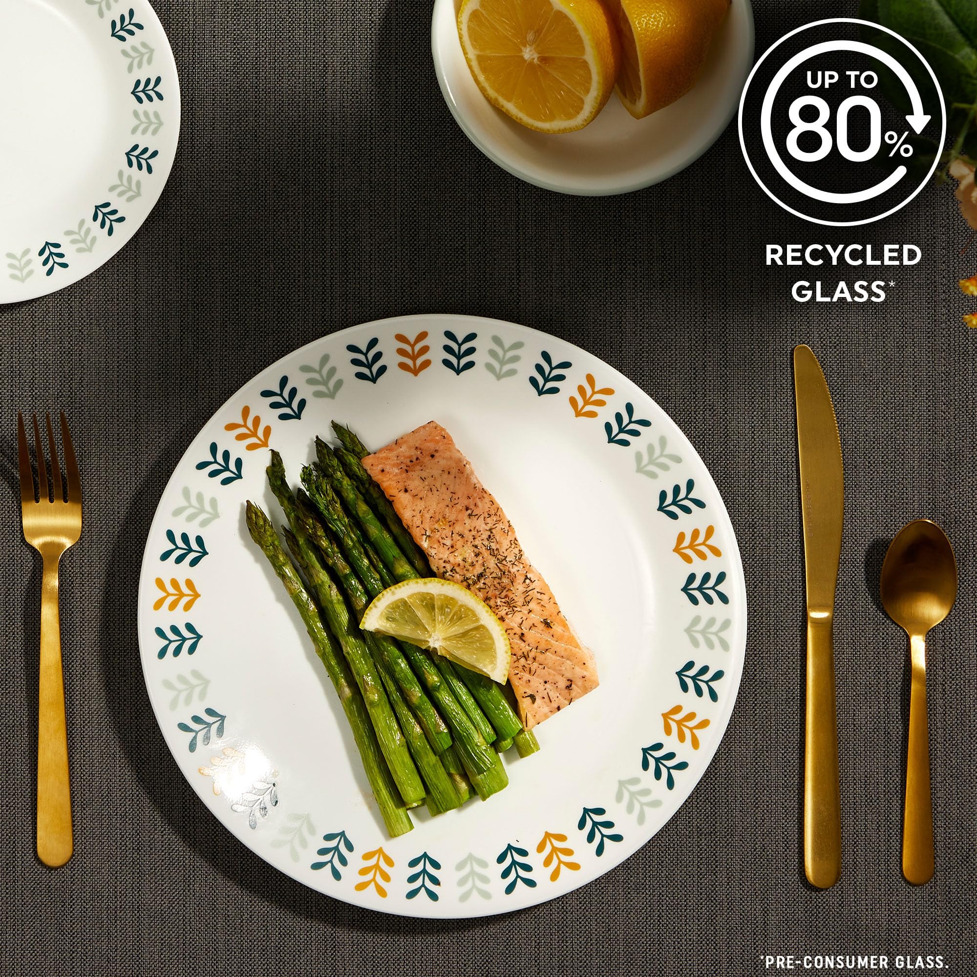 Corelle Vitrelle Anders serving bowls for sides and salads.