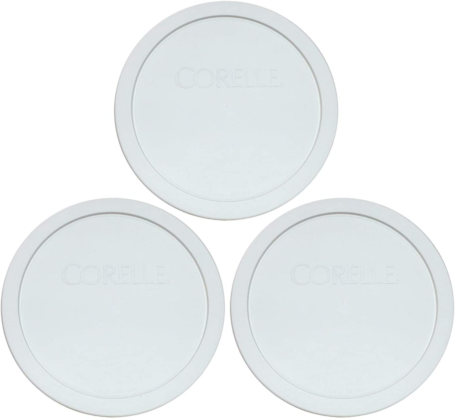 Corelle White 1-Quart lid for 323-PC bowl keeps food fresh