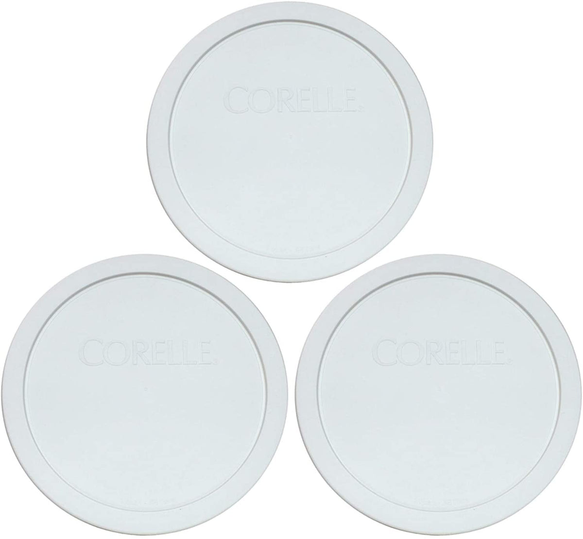 Corelle White 1-Quart lid for 323-PC bowl keeps food fresh