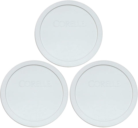 Corelle White 1-Quart lid for 323-PC bowl keeps food fresh
