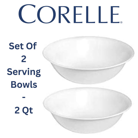 Corelle Winter Frost White bundle set for easy entertaining.