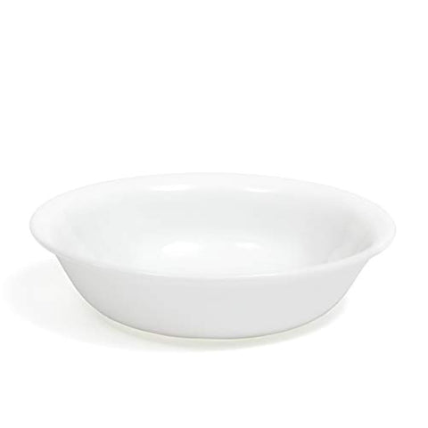 Corelle Winter Frost White dessert bowls 10 oz—sturdy and dishwasher-safe for everyday use.