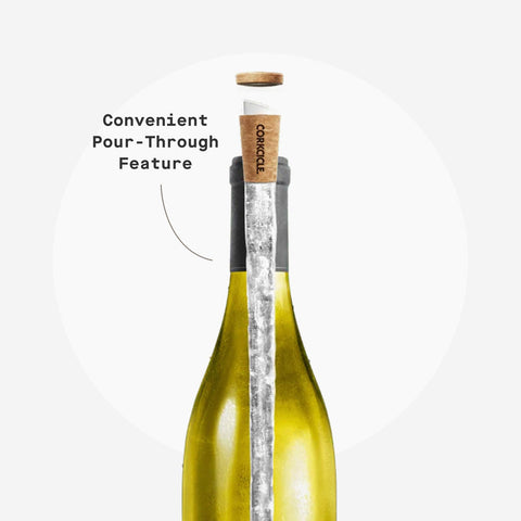 Corkcicle Air freezes for 90 minutes to ready wine