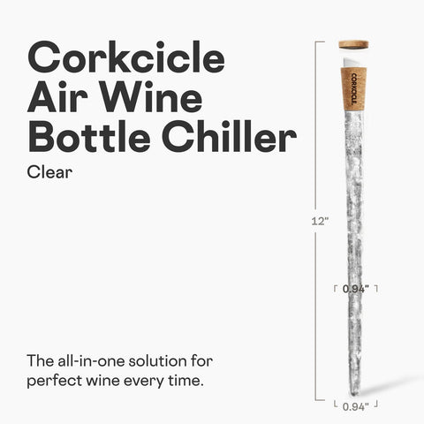 Corkcicle Air pour-through aerator enhancing aroma as you pour