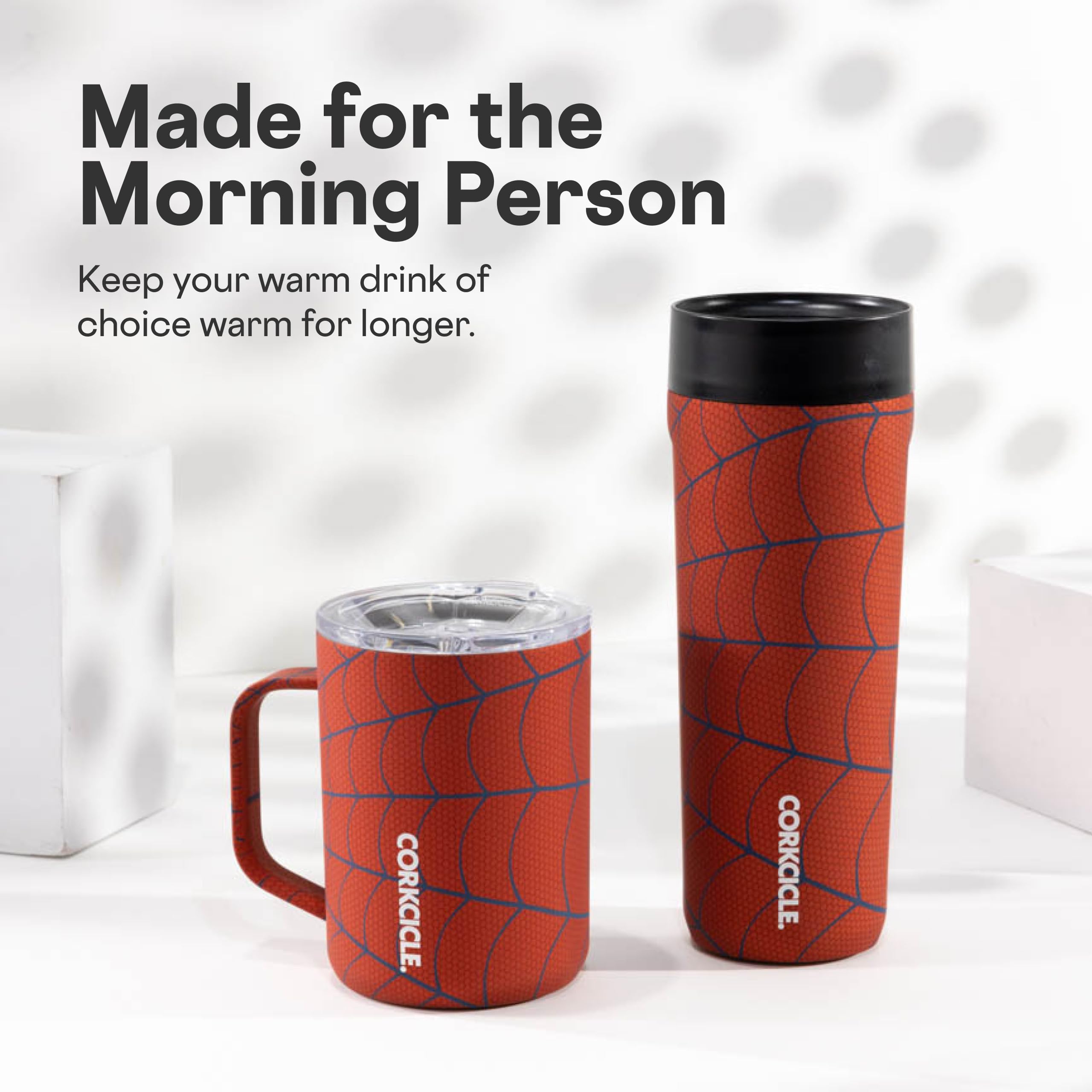 Corkcicle Classic mug is dishwasher-safe for easy cleaning