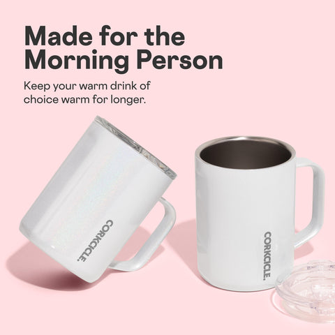 Corkcicle Classic Coffee Mug ready for travel, work, or home use