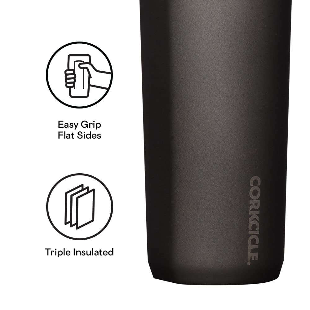 Corkcicle Commuter Cup spill-proof lid for mess-free transport on the go.