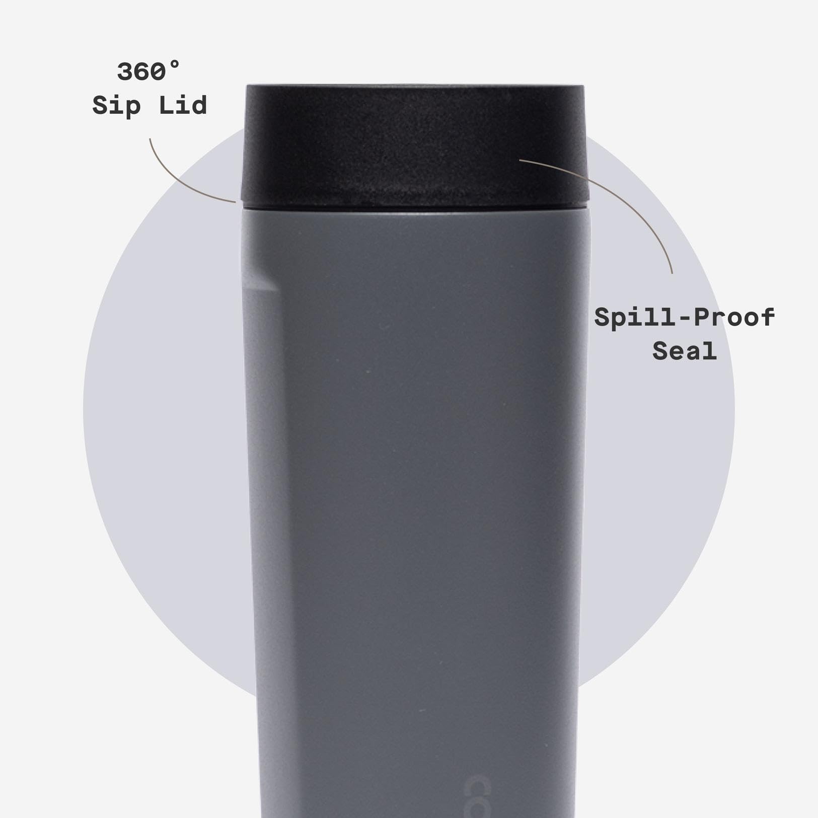 Corkcicle Commuter Cup ceramic-coated interior preserves flavor