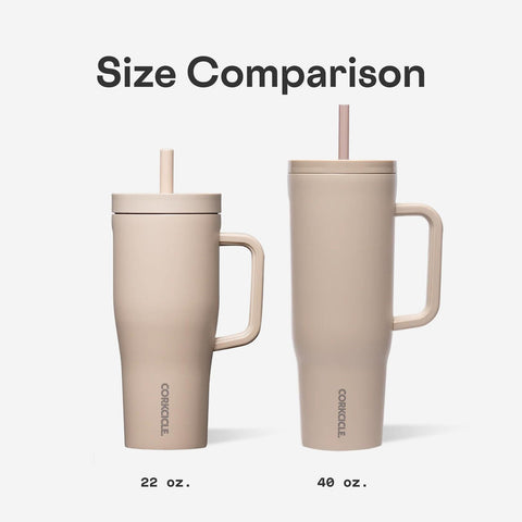 Corkcicle Cruiser 40 oz Rainbow Unicorn travel-ready design for busy mornings