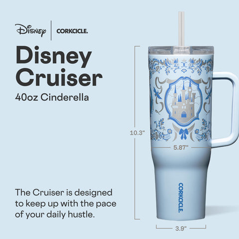 Corkcicle Cruiser 40oz keeps beverages cold up to 20 hours during outdoor adventures.