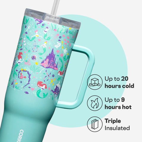 Close-up of Corkcicle Cruiser handle for comfortable carrying