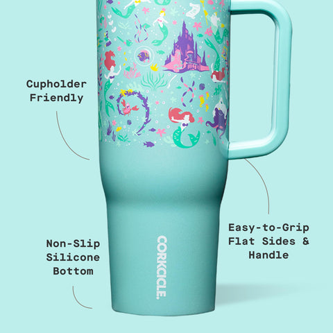 Corkcicle Cruiser non-slip silicone bottom for stable placement