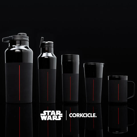 Corkcicle Disney Darth Vader tumbler sleek finish for everyday use