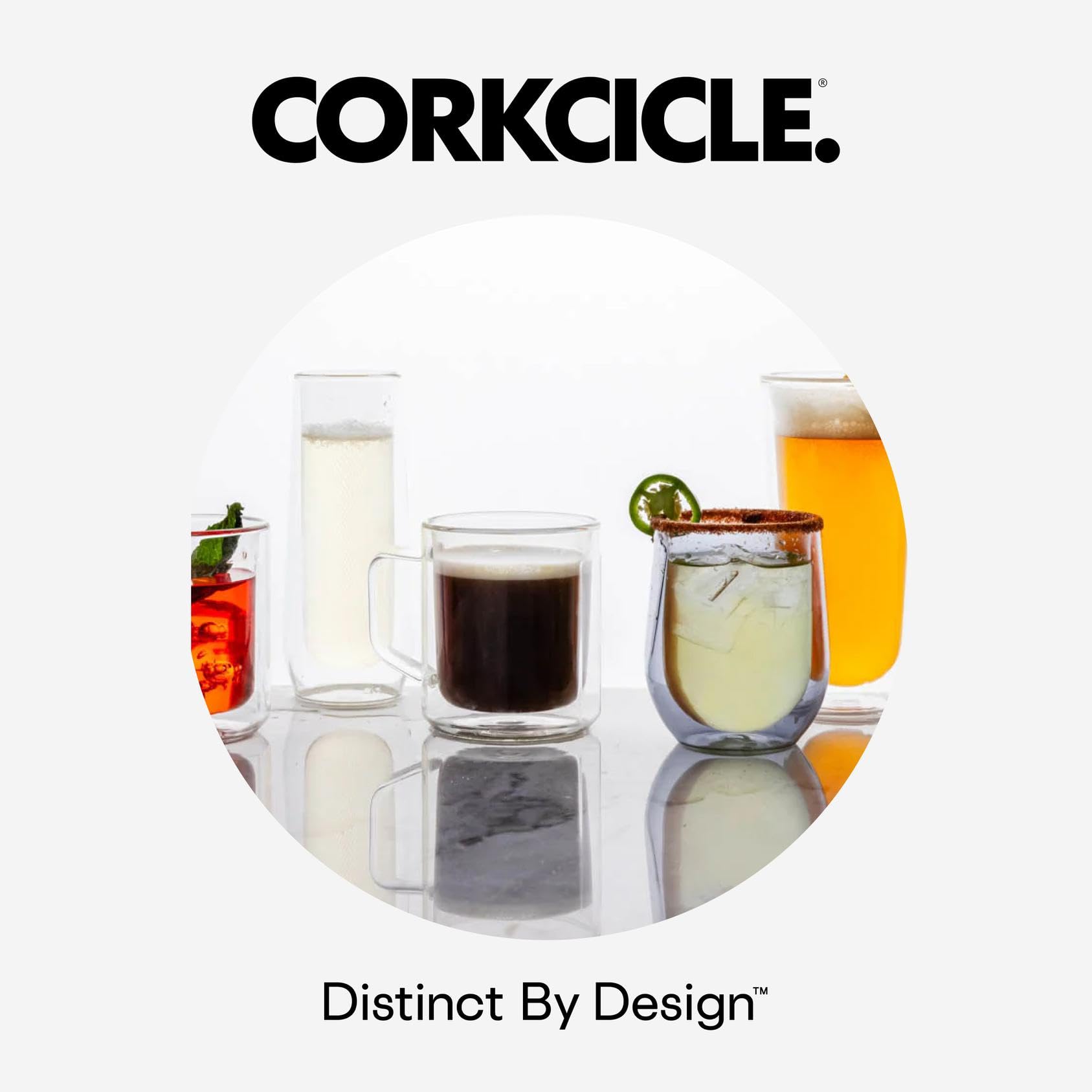 Corkcicle durable construction ensures long-lasting barware for entertaining.