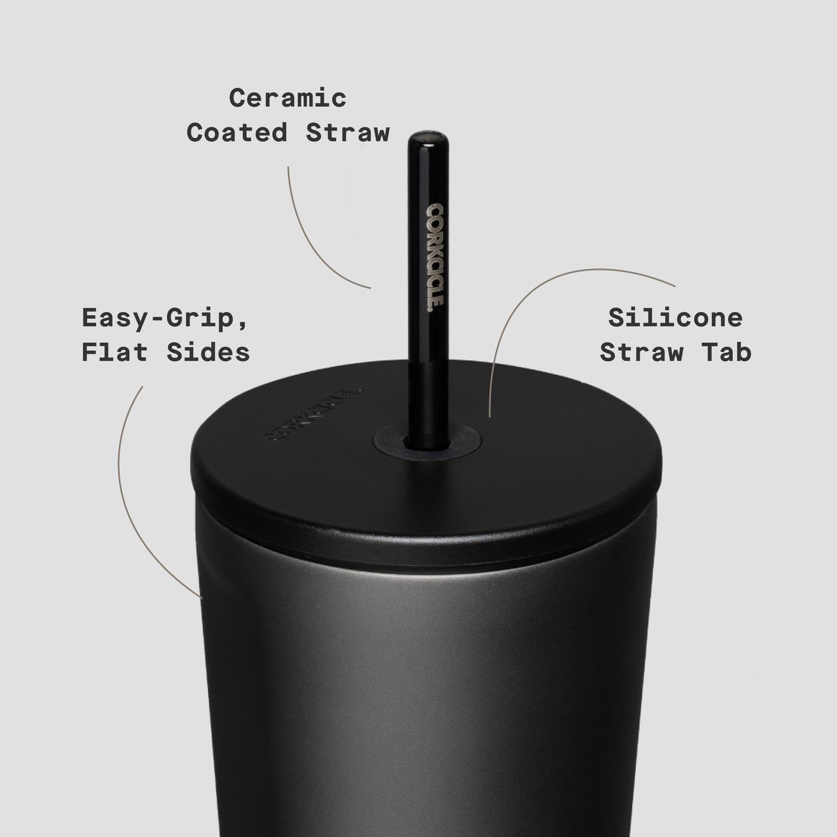 Corkcicle stainless steel BPA-free tumbler is dishwasher-safe.