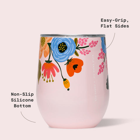 Corkcicle dishwasher-safe top rack feature highlighted for easy care.