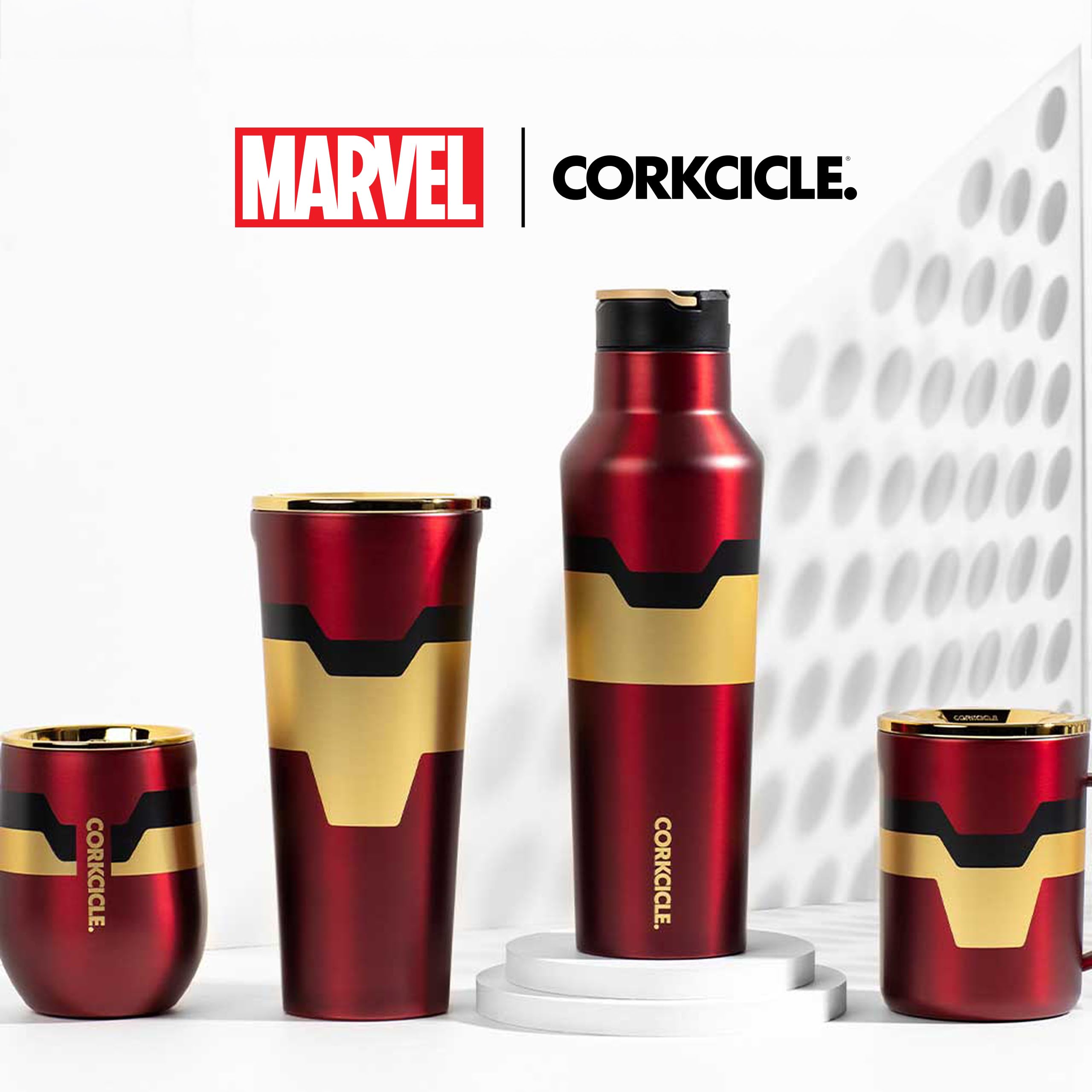 Corkcicle Stemless 12oz flat-sides grip supports comfortable outdoor use.