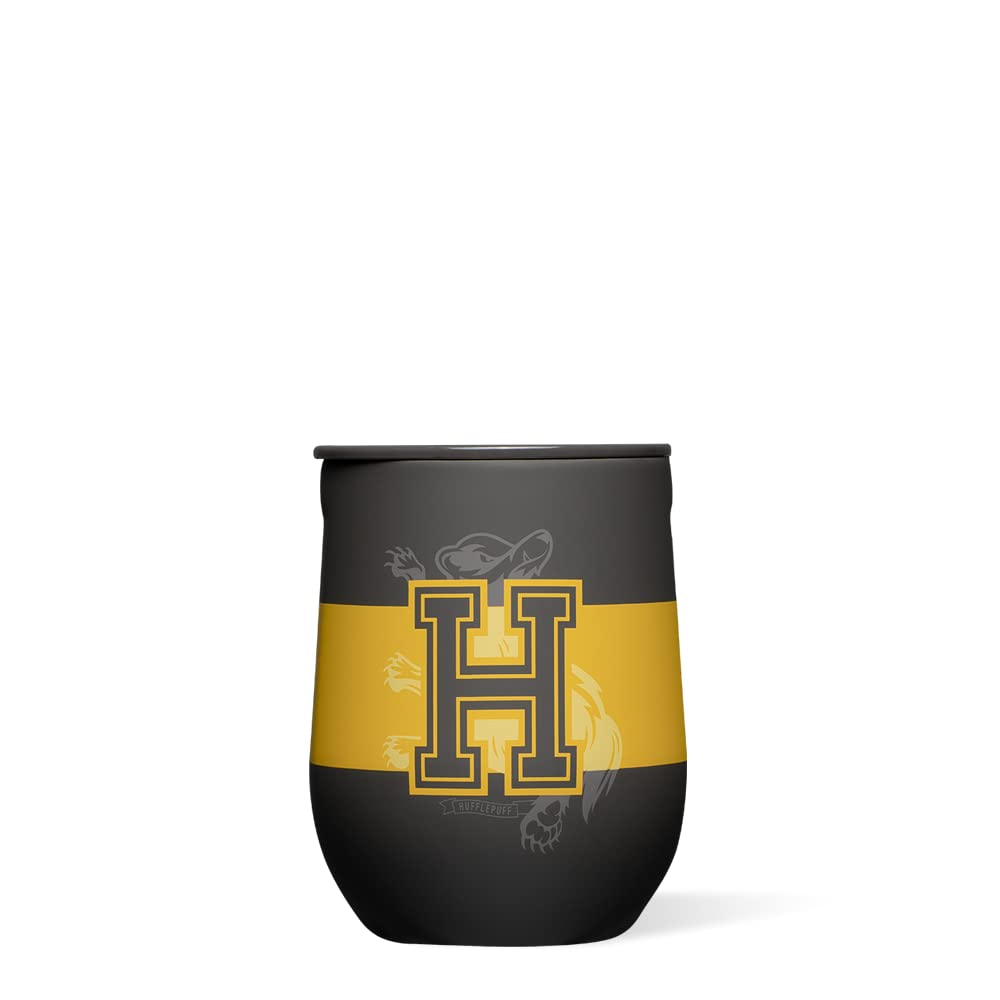 Corkcicle stemless insulated wine glass 12oz keeps drinks cold for hours.