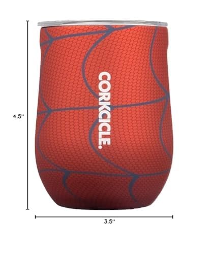 Corkcicle Stemless Spider-Man outdoor patio scene demonstrates cooler performance on warm days