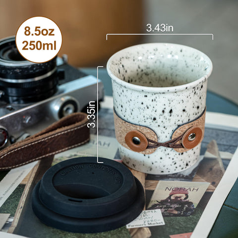 Cormomu ceramic glossy interior resists stains for easy cleaning