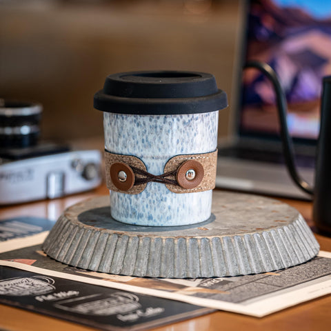 Cormomu microwave-safe mug simplifies reheating your beverage anytime