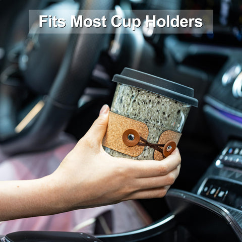 Cormomu mug with removable PU band for thorough cleaning