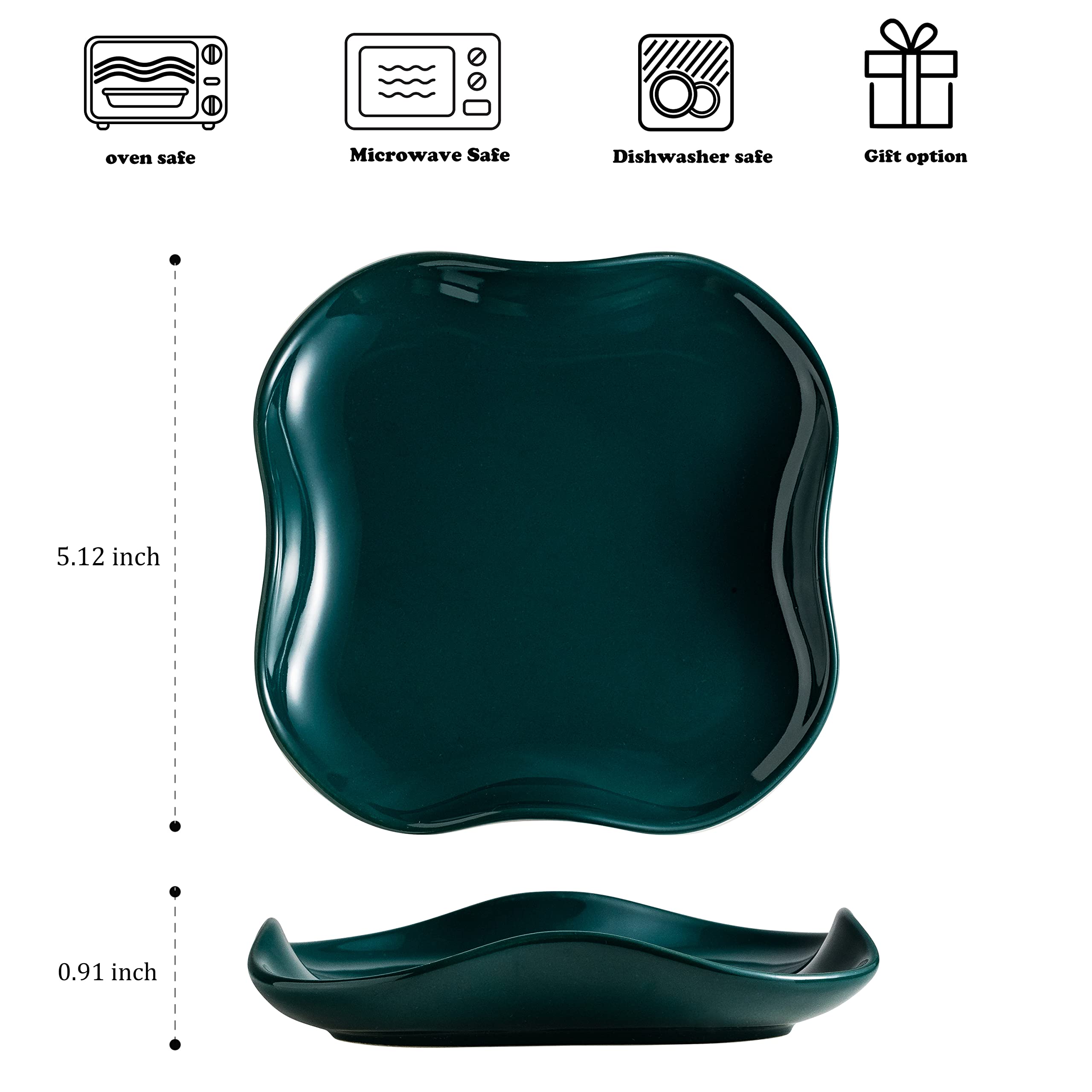Cormomu dark green spoon holder on the stove enhances kitchen decor and function.