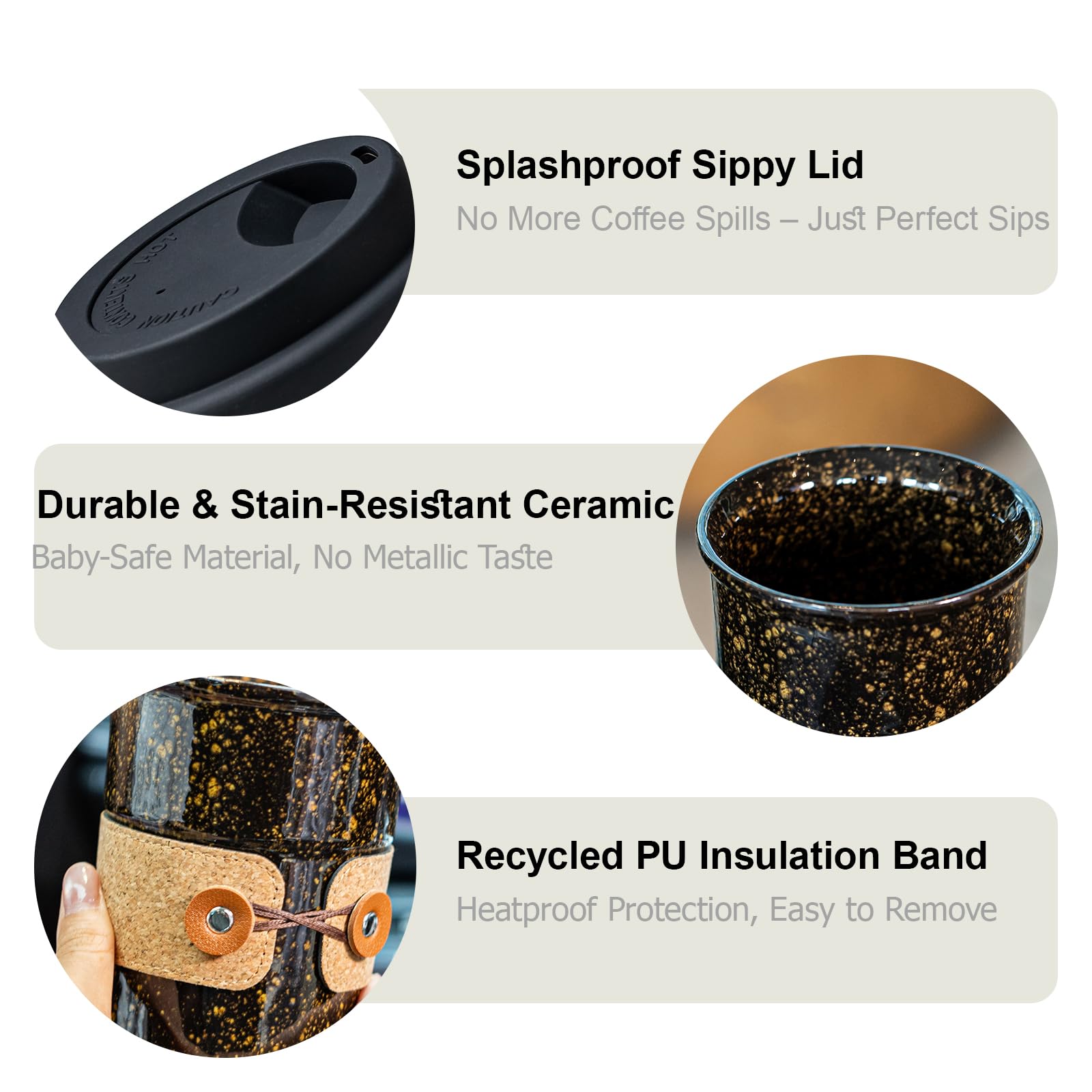 Cormomu travel mug dishwasher-safe for simple cleanup