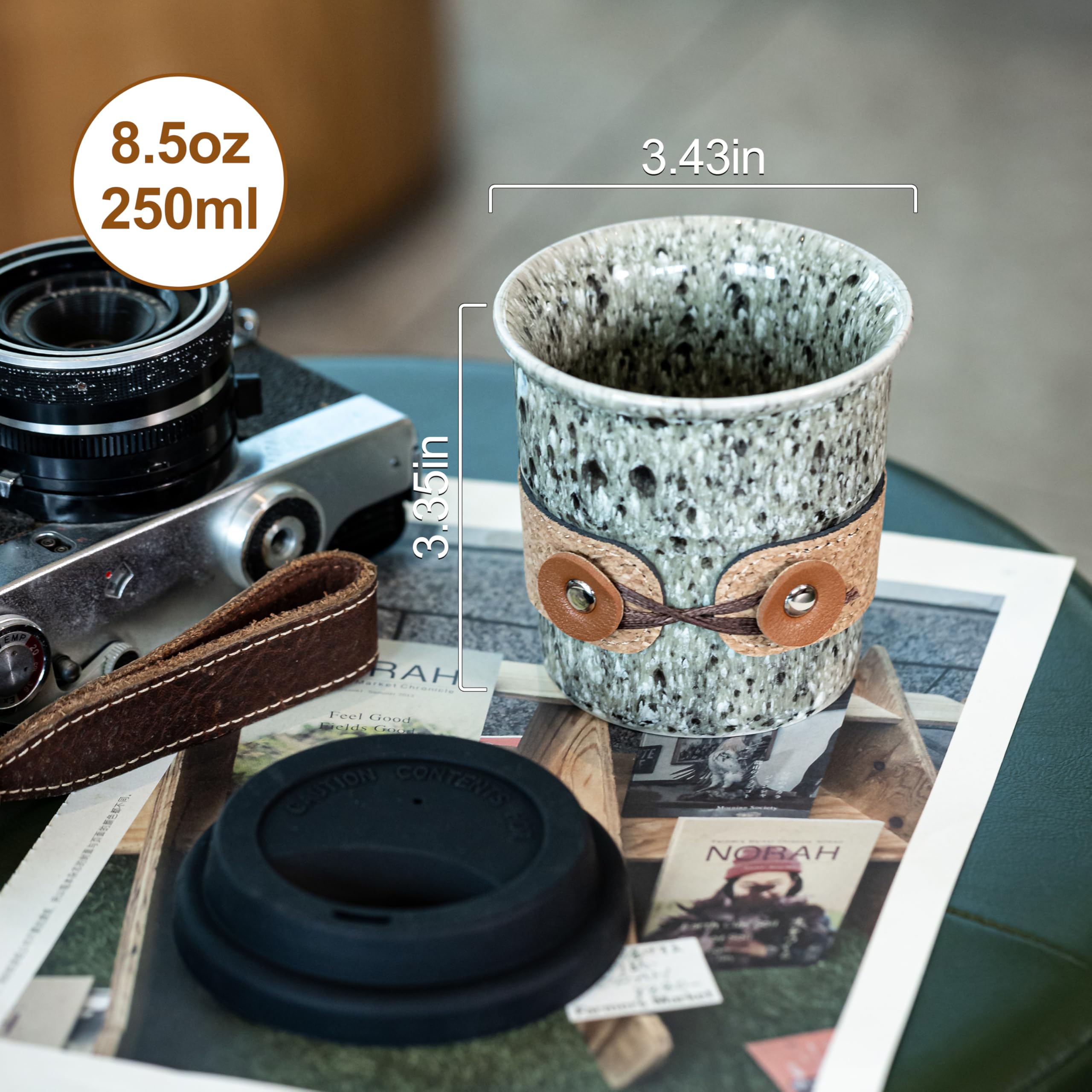 Cormomu mug lid highlights spill proof design for on-the-go use