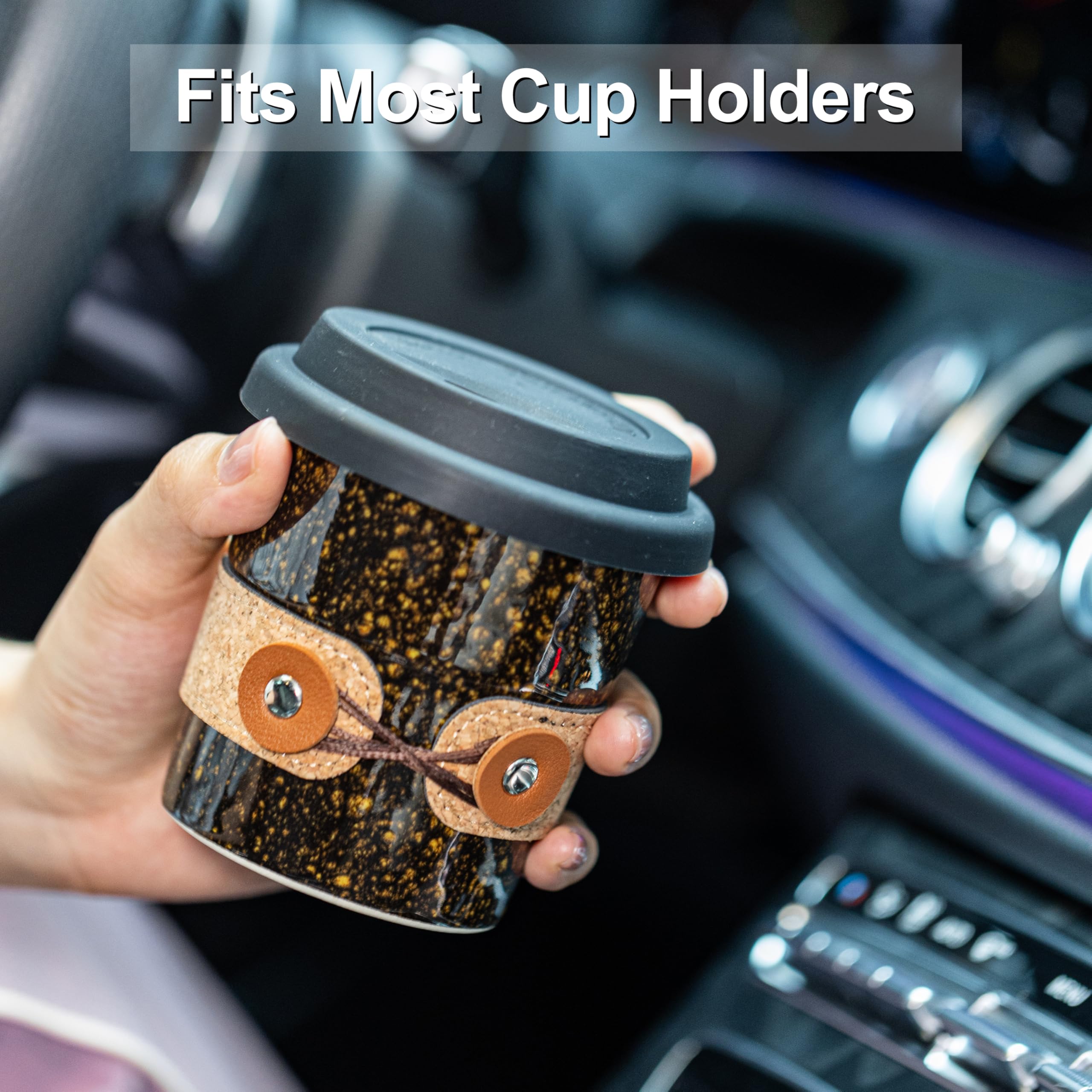 Cormomu travel mug microwave-safe ceramic for quick reheats