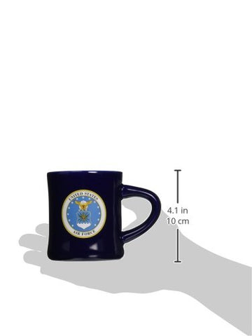 Cornell blue glaze stoneware mug, durable for daily dining and beverages