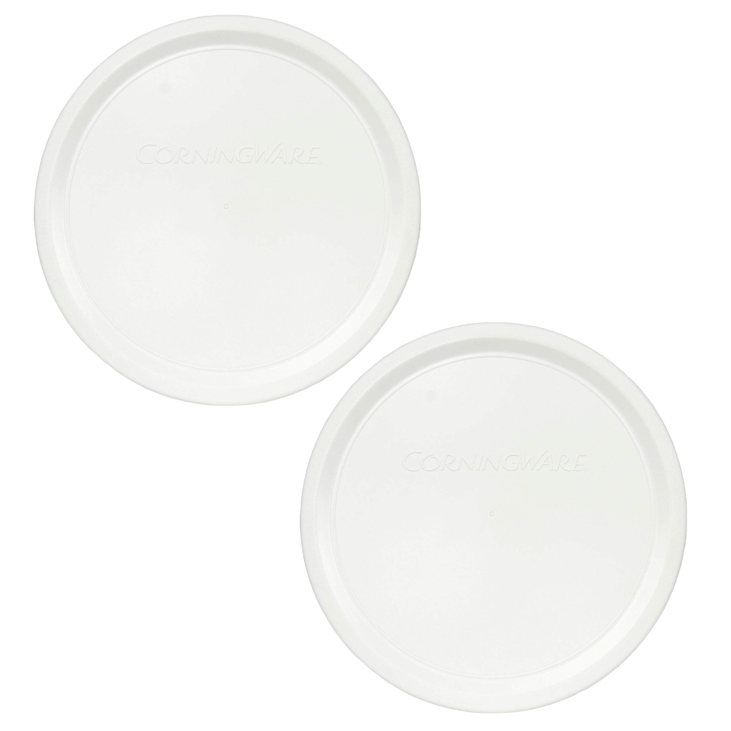 Corningware F-24-PC lid close-up; BPA-free, fridge- and microwave-safe for 24oz dish.