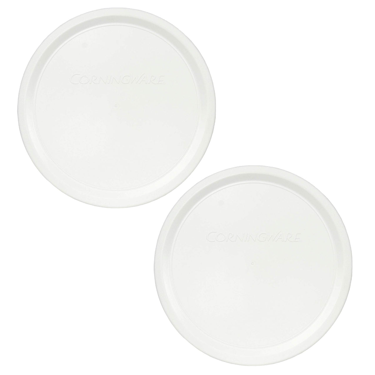 Corningware F-24-PC lid close-up; BPA-free, fridge- and microwave-safe for 24oz dish.