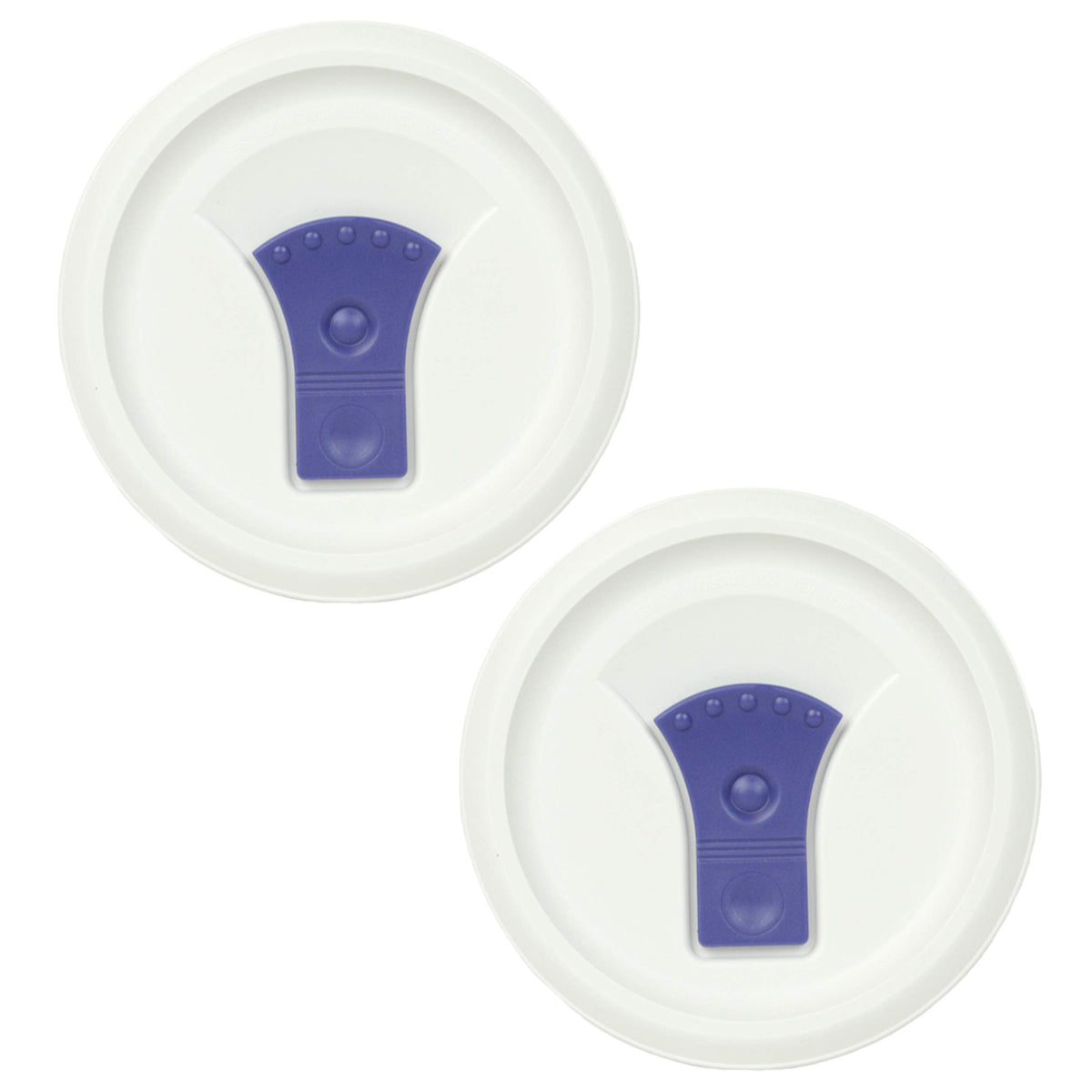 CorningWare FM-22-VPC vented lid for 20oz soup mug, promotes even heating in the microwave.