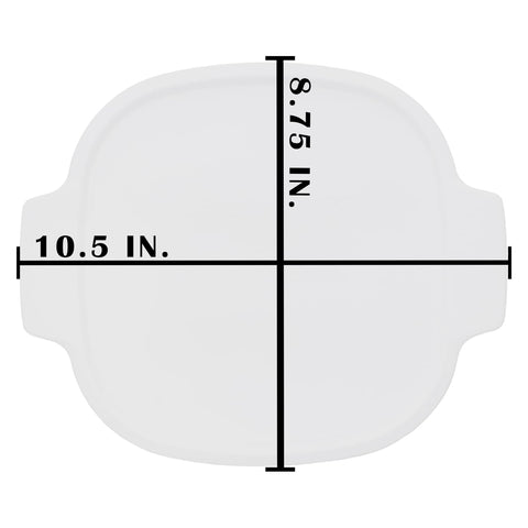 Corningware lid on container demonstrates dishwasher-safe convenience and quick cleanup.