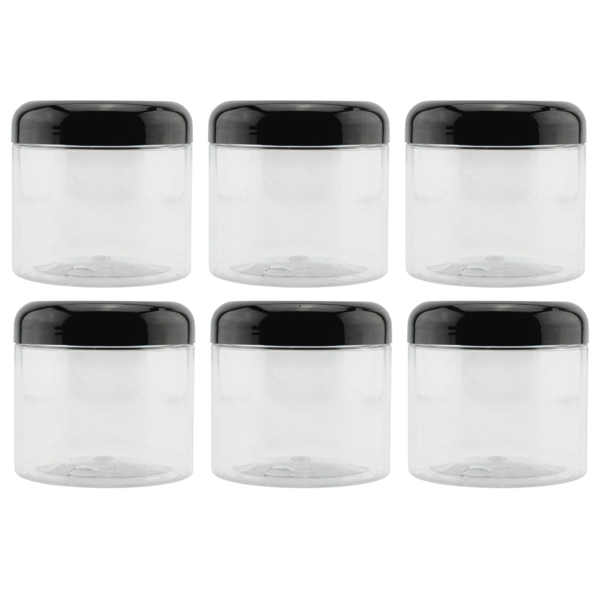 Cornucopia Brands 16oz clear jar with domed lid for pantry storage