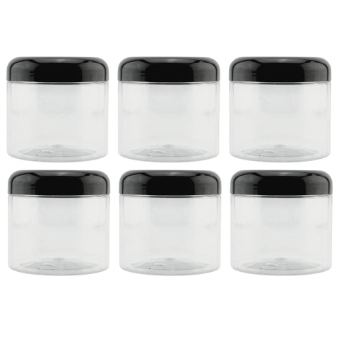 Cornucopia Brands 16oz clear jar with domed lid for pantry storage
