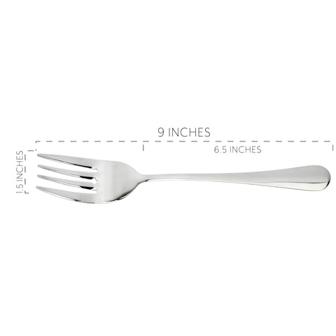 Cornucopia Brands dishwasher-safe serving fork ready for easy cleanup.