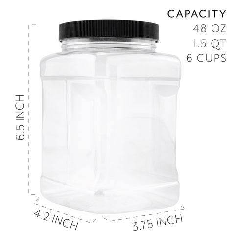 Cornucopia Brands easy-grip side design simplifies handling and pouring.