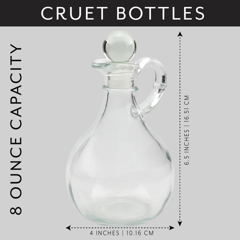 Cornucopia Brands 8-ounce bottles are perfect for dressings and flavored vinegars.