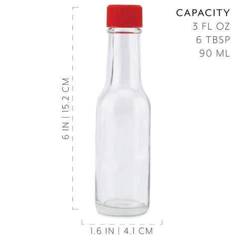 Cornucopia Brands tall 6-inch bottle height against measuring backdrop for scale.