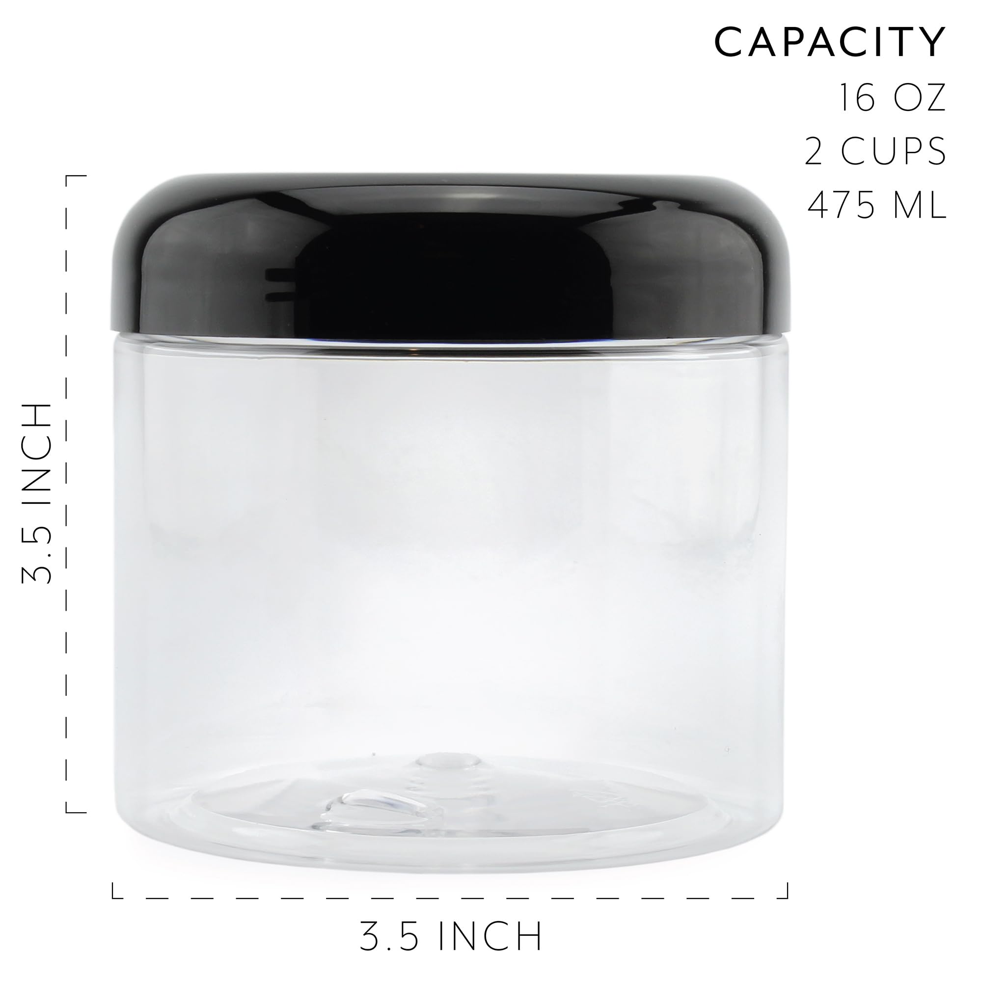 Cornucopia Brands clear jars keep spices tea and coffee organized